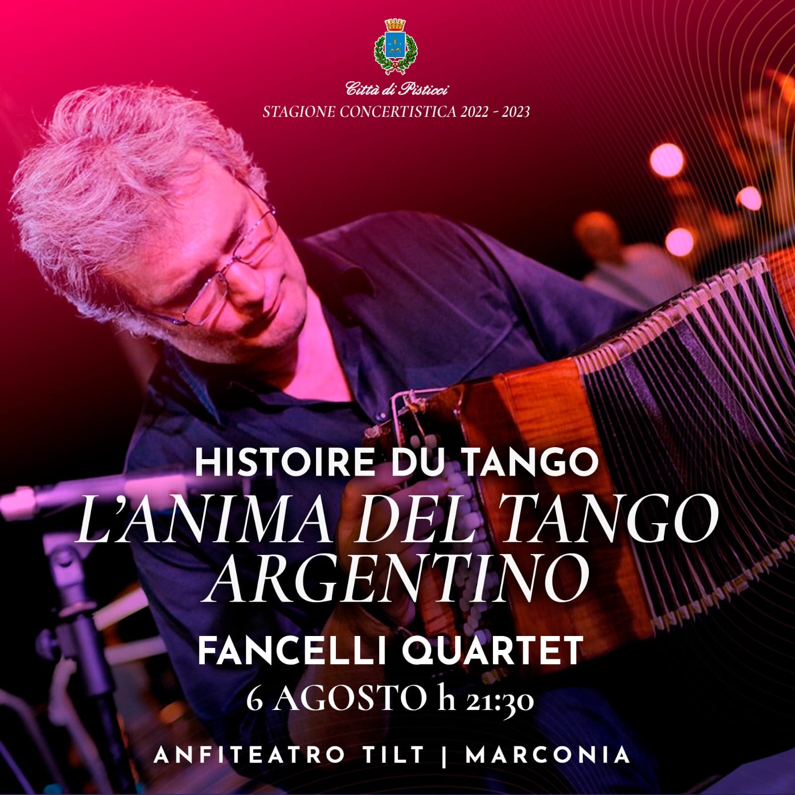 Histoire du Tango Fanelli Quartet Pisticci