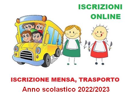 Iscrizioni on line mensa trasporto scolastico